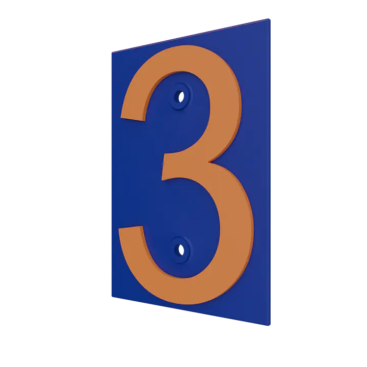 Carrier Number Plate - Master
